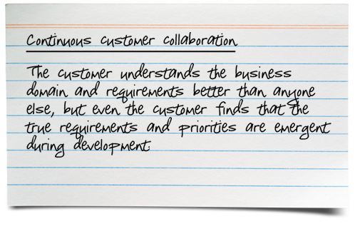 Customer Collaboration